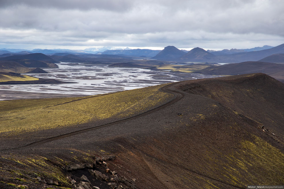 Марсианская Исландия: путешествие к долине Landmannalaugar