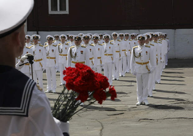 ВУНЦ ВМФ Калининград. Выпуск офицеров ВМФ. Флагманский марш.