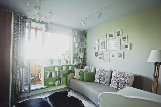 Фотография: Гостиная в стиле Скандинавский, DIY, Квартира, Дома и квартиры, IKEA – фото на InMyRoom.ru
