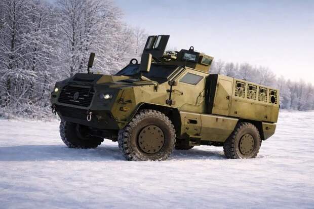 Два новых укроевропейских броневика готовятся показать себя на поле боя