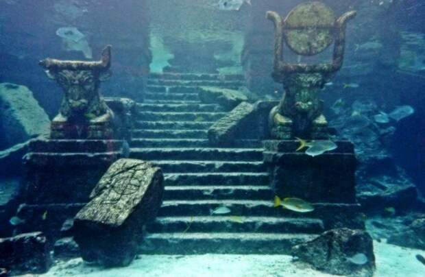 4. Кубинский подводный город загадки, океан, тайны