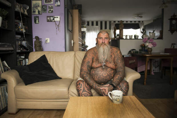 Оптимистичный фотопроект Ингрид Мейхеринг про модных старичков с татуировками