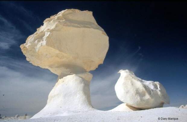 1. Белая пустыня, белые грибы. Египет интересно, история, камни, скалы, факты, чудеса света