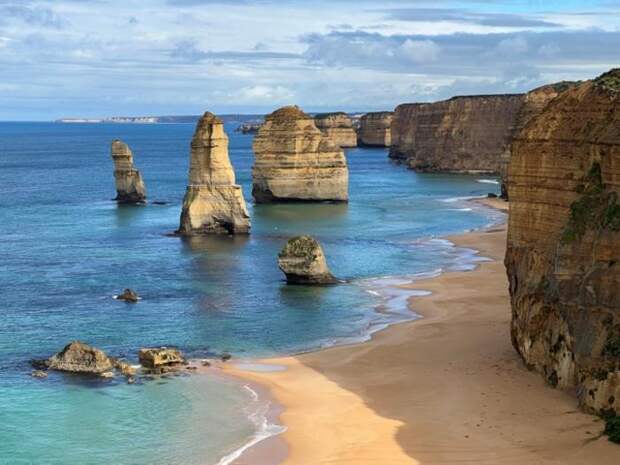 Как сформировались скальные столпы «Двенадцати апостолов»: версия ученых из Мельбурна