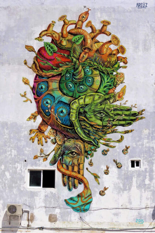 15. Канкун, Мексика граффити, стрит-арт, художники