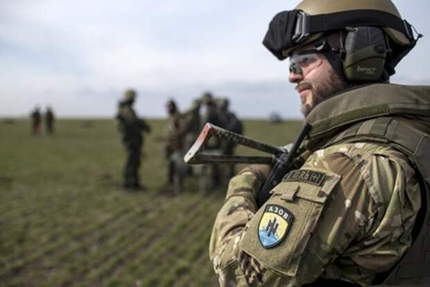 Боец «Азова»