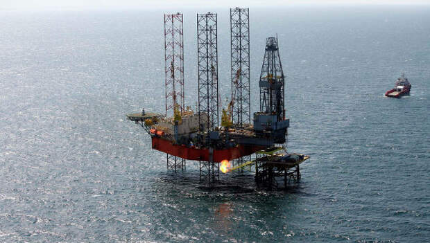 База бурения Черноморнефтегаза. Архивное фото