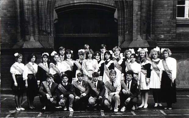 Последний звонок в советской школе