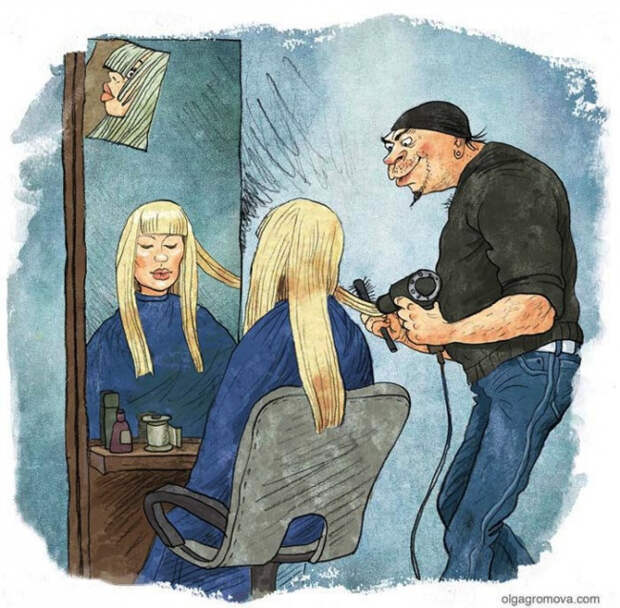 злободневные карикатуры о жизни