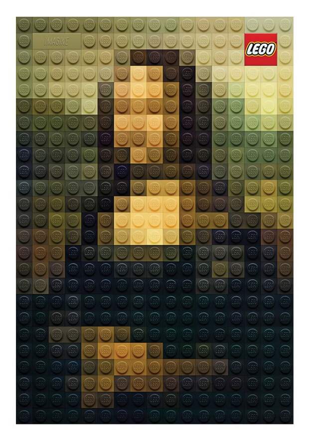 знаменитые шедевры живописи из кубиков Lego (6)
