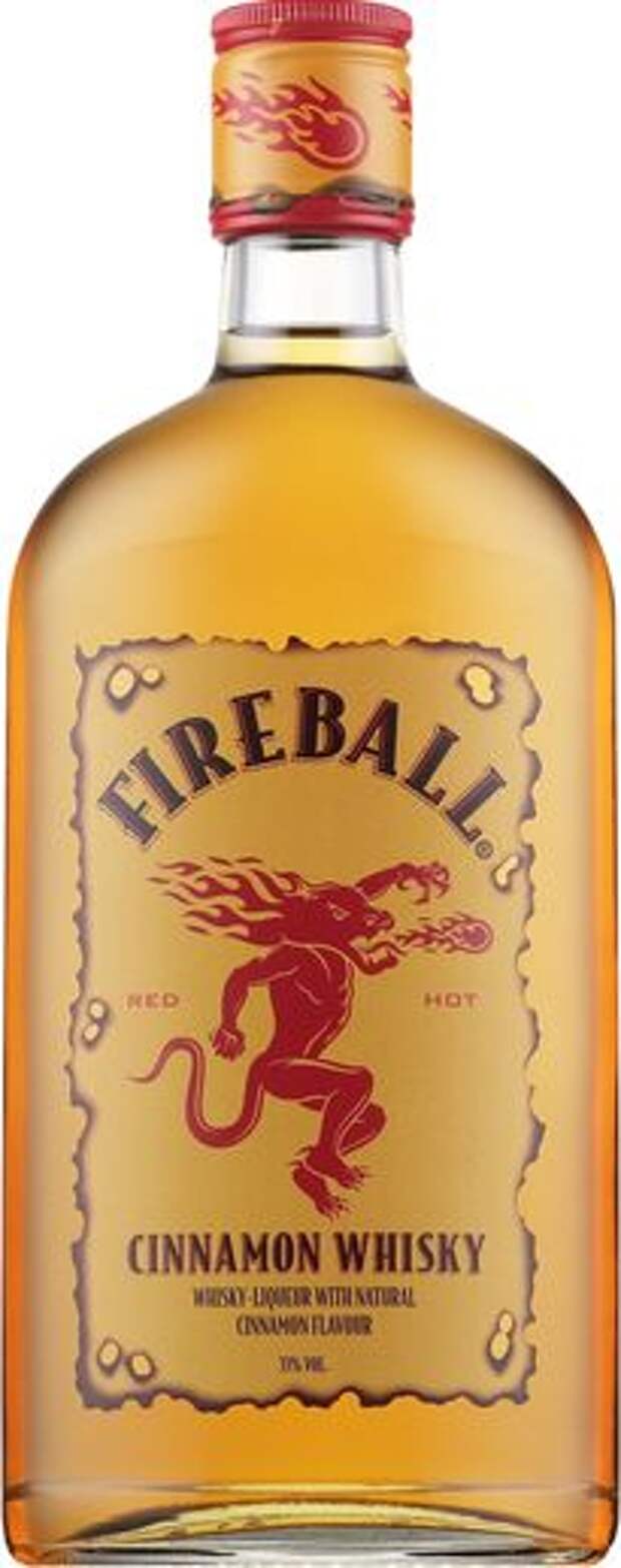 Fireball-likööripullo
