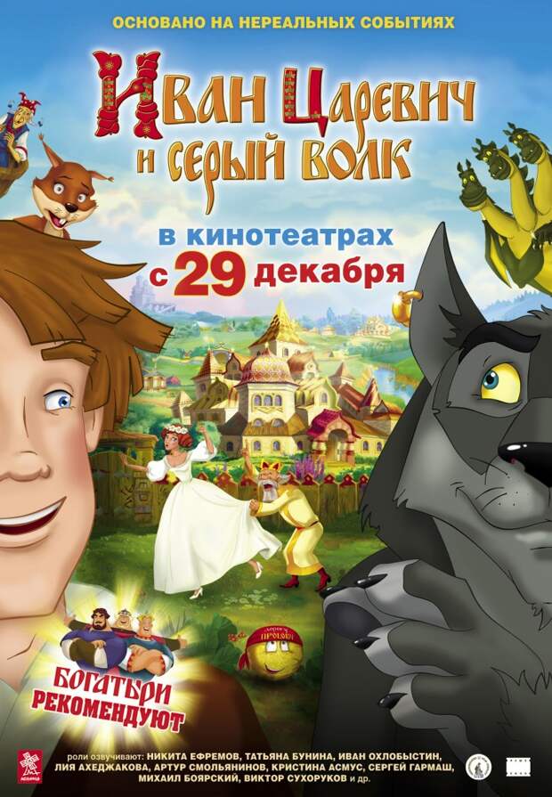 10 самых кассовых русских мультфильмов 