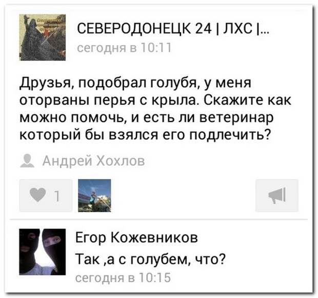 Смешные комментарии из социальных сетей (27 фото) Смешные комментарии из социальных сетей (27 фото)