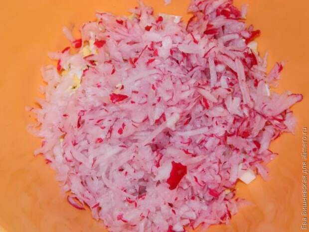 Мясной салат