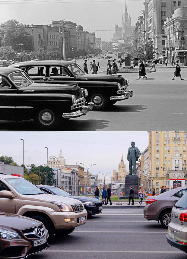 Площадь Маяковского, 1954/2015 год история, факты