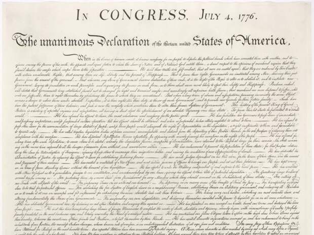 One man became a millionaire after accidentally purchasing an original copy of the Declaration of Independence at a flea market.