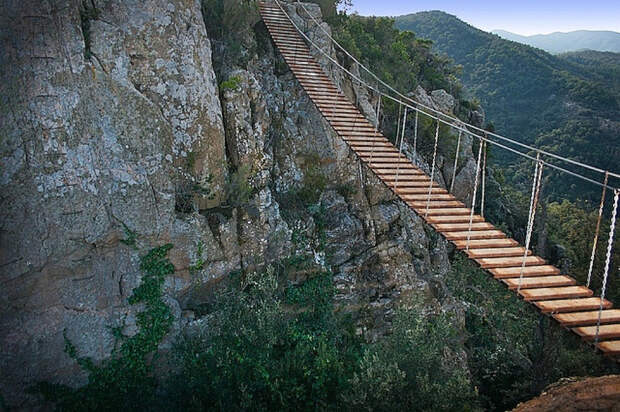 Подвесные мосты не для слабонервных Insane Hanging Bridges 14 Подвесные мосты не для слабонервных