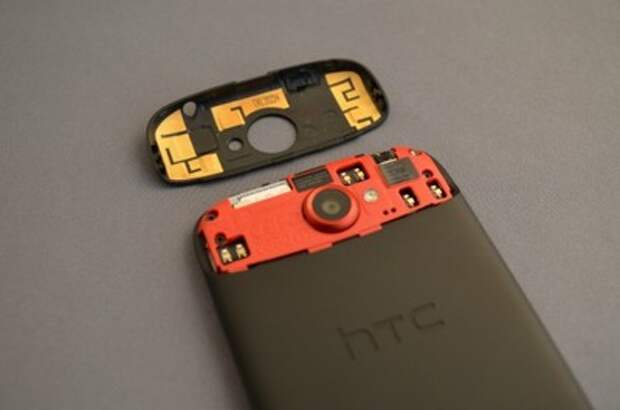 HTC One S без крышки
