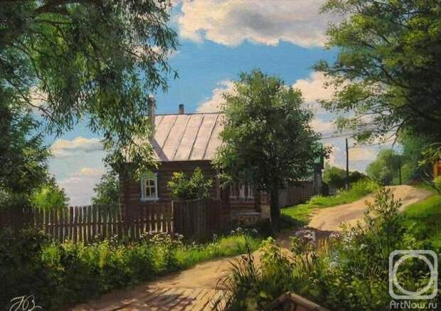 Деревенская улочка (636x449, 202Kb)