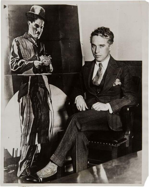 Чарли Чаплин, 1925 год Чарли Чаплин, 1925 год знаменитости, история, редкие кадры, фото