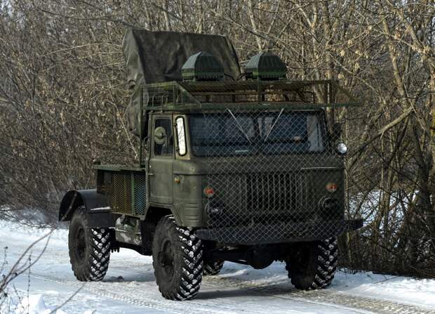 В зоне СВО заметили РЭБ-«Шишигу»