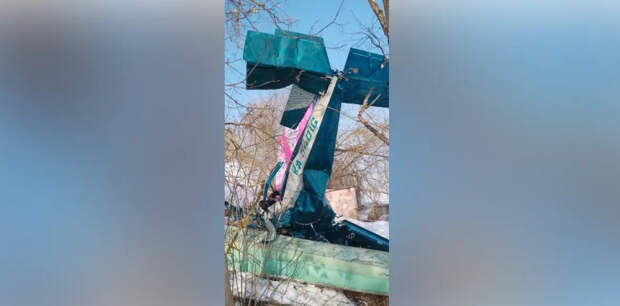 Самолёт рухнул возле жилых домов в Коломне