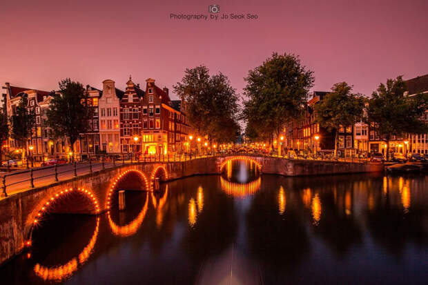 Amsterdam night view.  by Jo Seok Seo on 500px.com