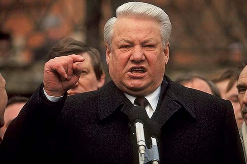 Ельцин б н полномочия. Ельцин 1991.
