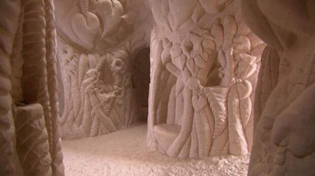 Волшебный дворец, на создание которого ушло 25 лет пещеры, своими руками, сделай сам, факты