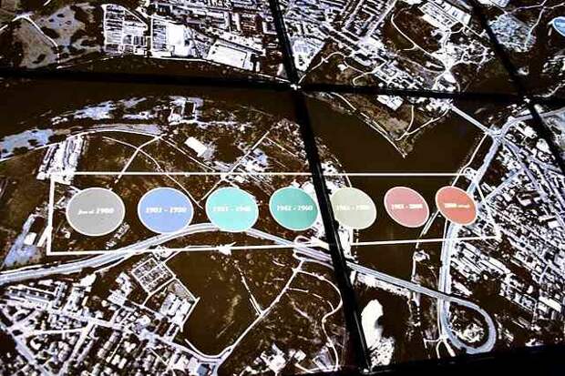 Музей авто истории в турине, италия. (трафик)