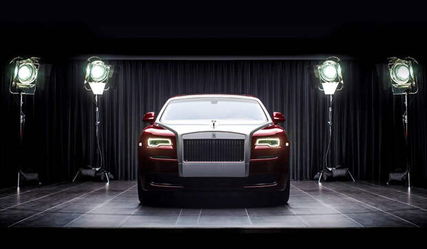 Rolls-Royce с бриллиантами для королевской семьи Rolls-Royce с бриллиантами для королевской семьи Red Diamond, ghost, rolls-royce