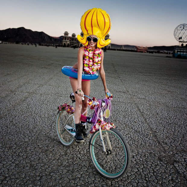 Лица фестиваля «Burning Man»