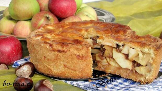 Десертный вихрь. Пироги с яблоками. Закрытый яблочный пирог