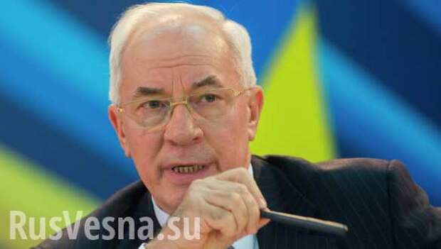 Азаров: введение Киевом авиационных санкций — это самоубийство | Русская весна