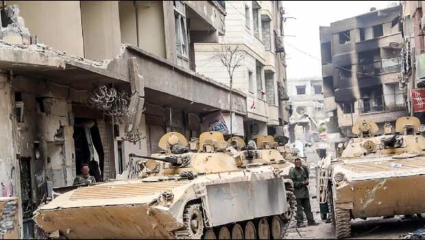 Правительственные войска Сирии приблизились к штаб-квартире «Харакят Ахрар Аш-Шам»