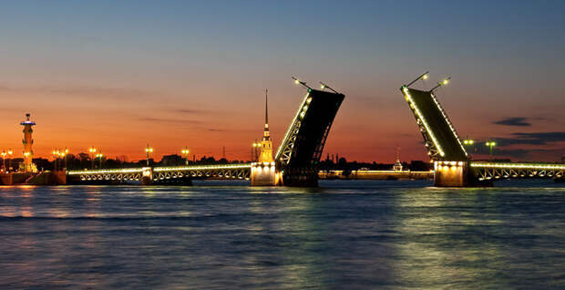2. Дворцовый мост, Санкт-Петербург места, мост, путешествие, россия