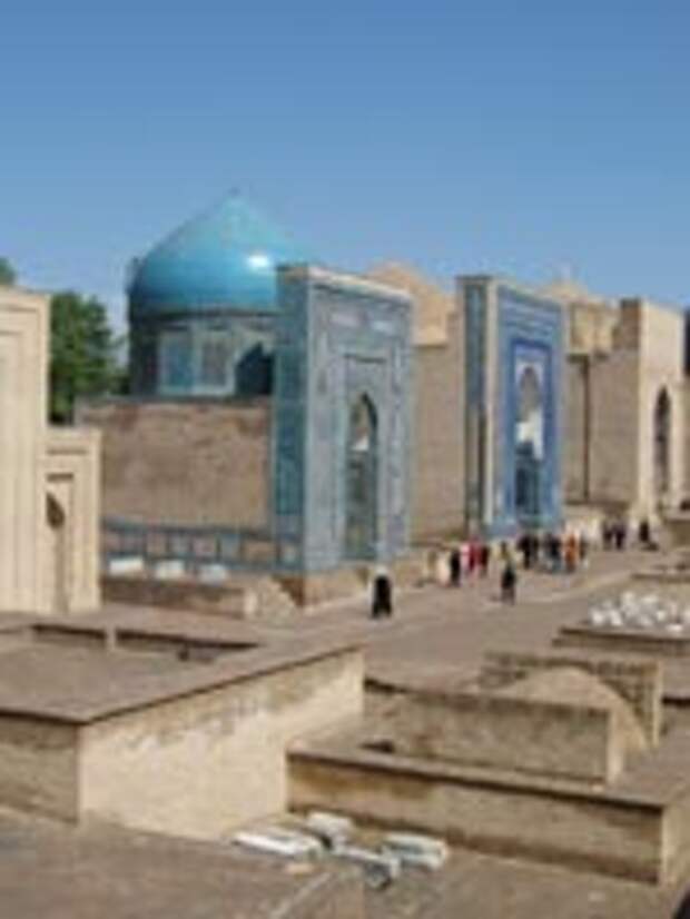 Узбекистан. Самарканд. Комплекс усыпальниц Шахи-Зинда