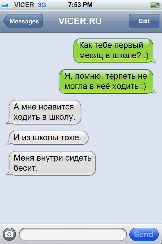 СМС о нынешней школьной жизни (7)