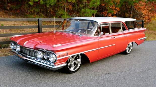 Тюнингованный 1959 Oldsmobile Dynamic выставлен на торги (15 фото)