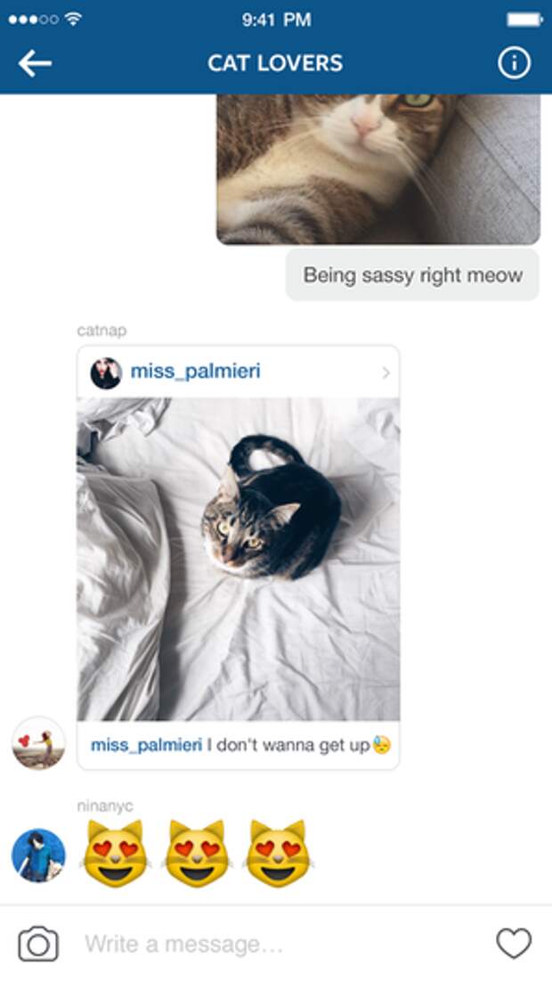 Instagram Direct V2
