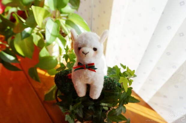 Картинка валяная овечка своими руками