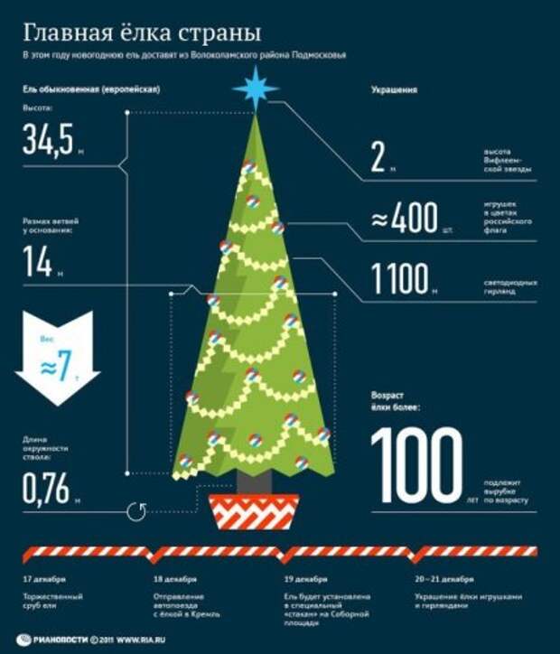 Новогодние инфографики