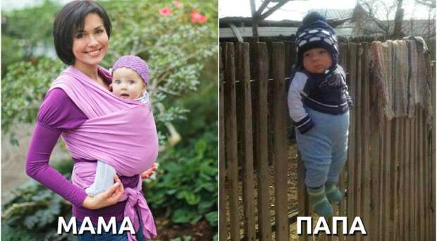 Отличия родителей в воспитании детей Отличия родителей в воспитании детей