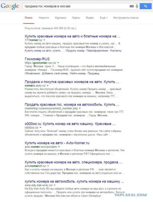 Ещё раз о "красивых номерах"