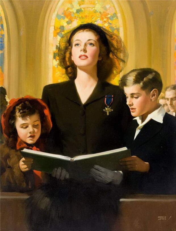 Классика XX века: художник Andrew Loomis Классика XX века: художник Andrew Loomis
