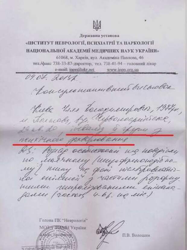 Шизофрения. (Так и хочется продолжить по-булгаковски: «…как и было сказано»).