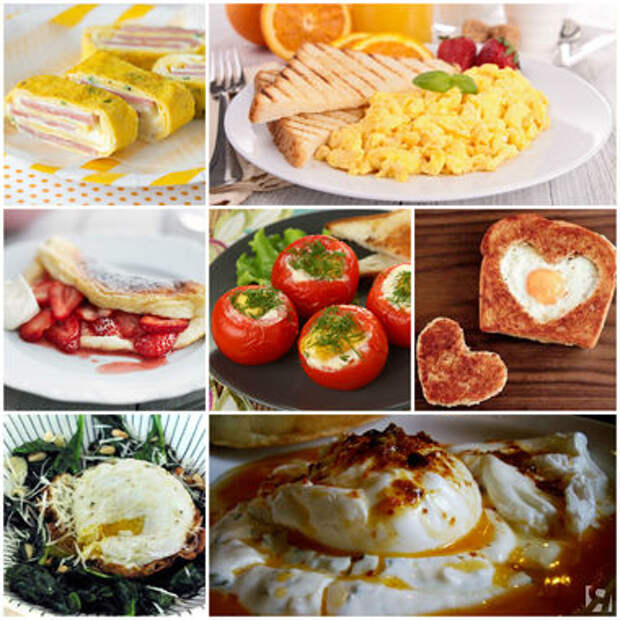 7 завтраков для тех, кто любит яичницу