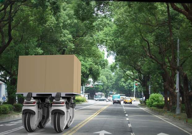 Одно колесо и роботизированная рука потеснят транспортные компании и службы доставки