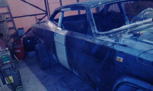 Мускул-кар на базе &quot;Волги&quot; ГАЗ-3102 авто, волга, газ, масл-кар, мускул-кар, самоделка