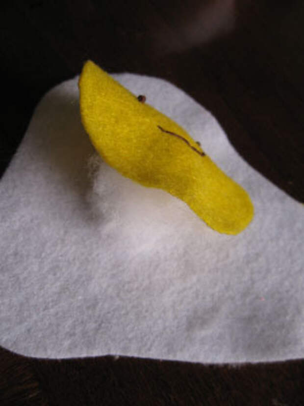 egg pincushion felt egg